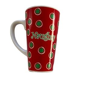 Holiday Naughty Or Nice Ceramic Coffee Mug